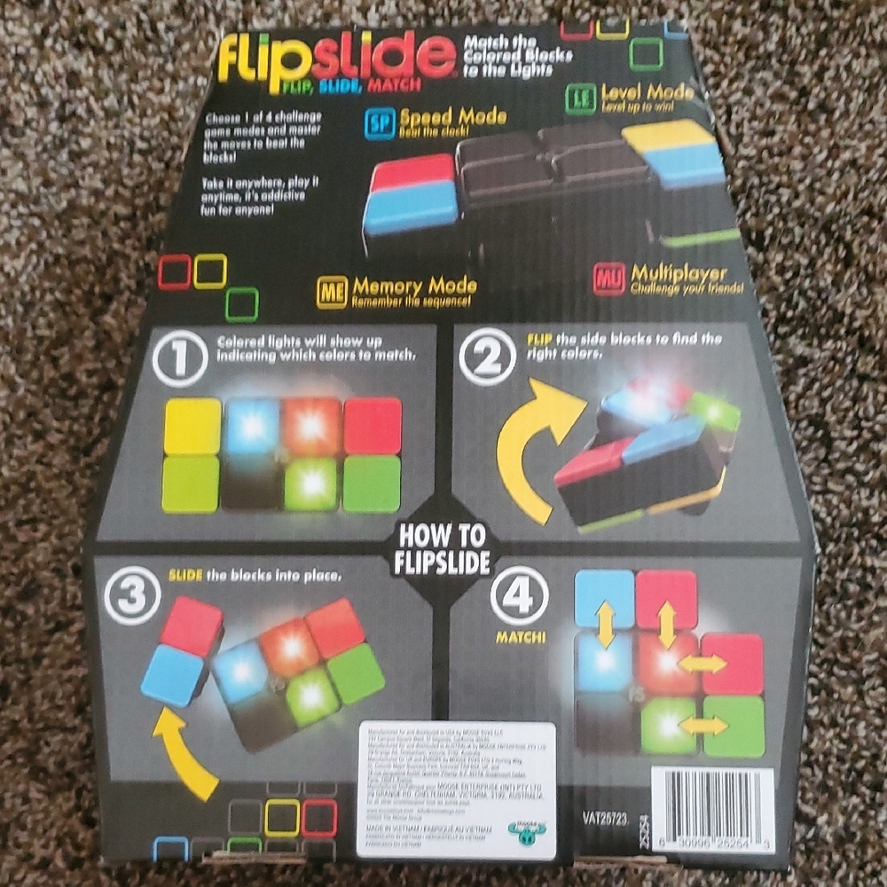 FlipSlide Color Matching Puzzle Game - Picture 2 of 2
